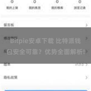 Bitpie安卓下载 比特派钱包安全可靠？优势全面解析!