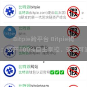 Bitpie跨平台 Bitpie钱包：资产100%自主掌控，安全可靠。