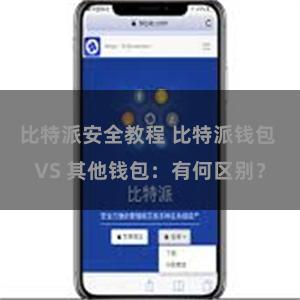 比特派安全教程 比特派钱包 VS 其他钱包：有何区别？