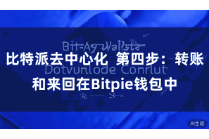 比特派去中心化  第四步：转账和来回在Bitpie钱包中