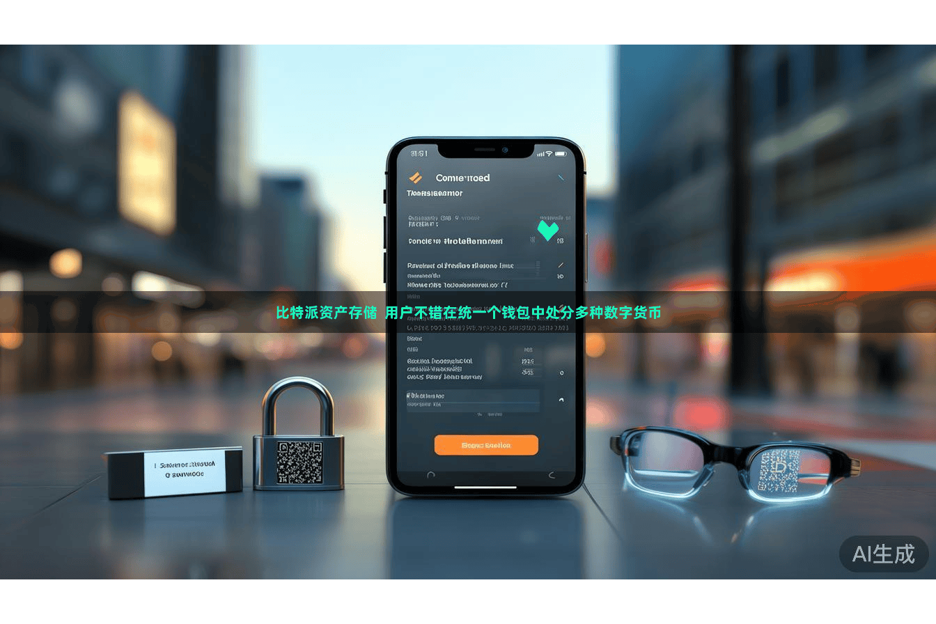 比特派资产存储  用户不错在统一个钱包中处分多种数字货币